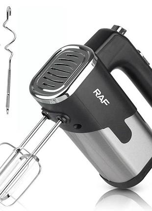 Міксер ручний raf 6630, 300 вт, 5 швидкостей