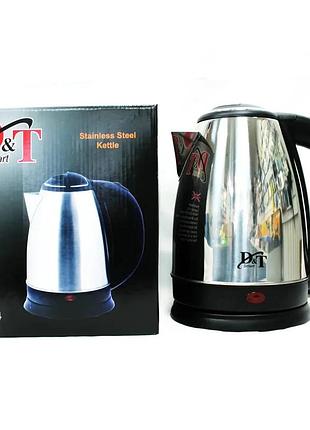 Електрочайник із неіржавкої сталі d&t smart dt 804