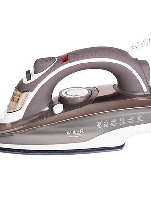 Паровой утюг adler ad 5030 3000вт с керамической подошвой cx-97