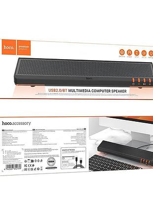 Bluetooth колонка hoco bs66 smooth multimedia computer usb2.0 black 2
