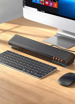 Bluetooth колонка hoco bs66 smooth multimedia computer usb2.0 black 5
