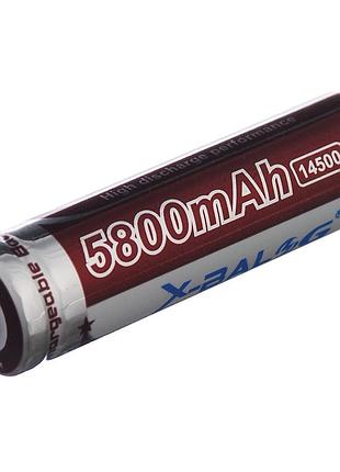 Акумулятор 14500 li-ion, 5800mah (4,2v), x-balog