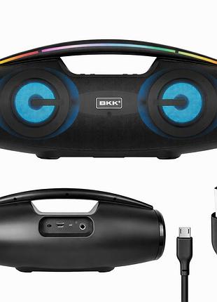 Портативная bluetooth колонка с микрофоном, от usb, 20 вт, b100