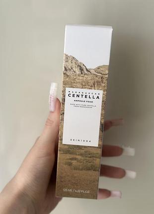 Skin1004 пінка для вмивання з екстрактом центелли madagascar centella ampoule foam 125мл