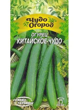 Огірок чудо китайское чудо ов 0,5г (10 пачок) (пс) тм насіння україни