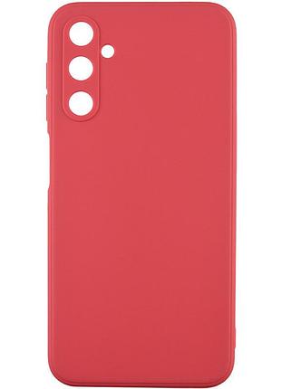 Силиконовый чехол candy full camera для samsung galaxy a24 4g красный / camellia