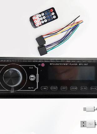 Автомагнитола с сенсорным экраном mp3-3887 iso 1din