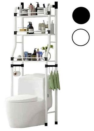 Полка-стеллаж 3яр для туалета 50*25*160см r30892 тм stenson