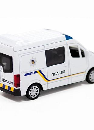 Автомодель дитяча поліція mersedes-benz sprinter technodrive 250294 інерційна 3