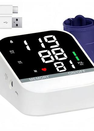 Автоматичний тонометр цифровий, від батарейок та usb