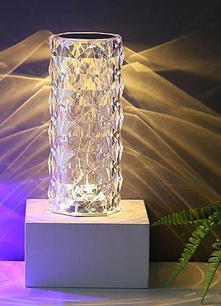 Настольная led лампа с rgb и usb, 8х18см, at-d94-a