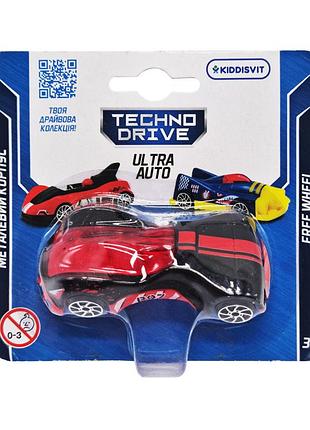 Игровая мини-машинка ultra auto technodrive 250321w-9 металлический корпус