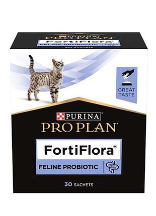 Pro plan veterinary diets fortiflora кормова добавка з пробіотиком для котів 5 шт