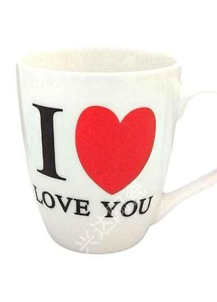 Чашка 600мл i love you 3184 тм китай