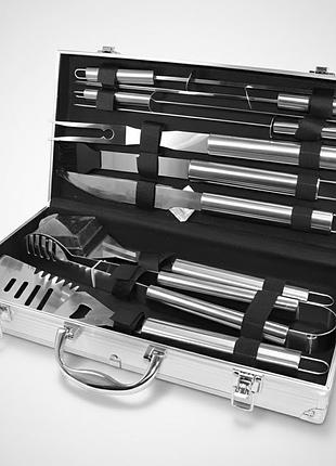 Набор для гриля в металлическом кейсе, 43х21х8см, tools set al-10