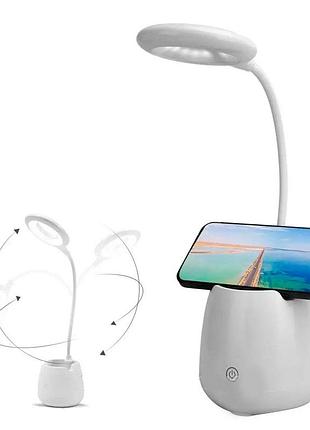 Акумуляторна настільна лампа з usb, led table lamp