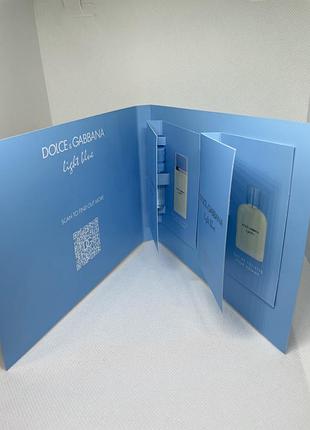 Оригинальный 2025 набор пробников dolce&amp;gabbana light blue
