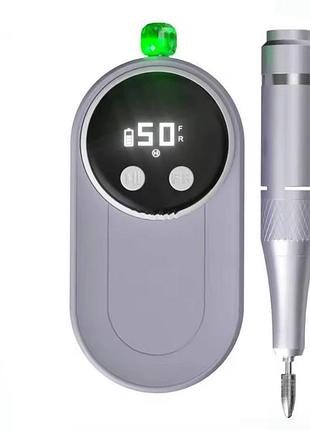Акумуляторний фрезер для манікюру та педикюру 1800mah, синій