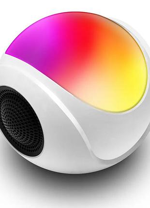 Нічник rgb light з bluetooth колонкою та підтримкою fm