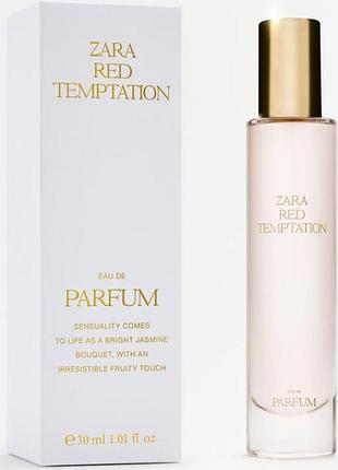 Парфумована вода для жінок zara red temptation 30 ml