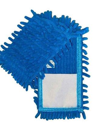 Насадка змінна з мікрофібри шиньйон 1000 пальців , блакитна тм eco fabric