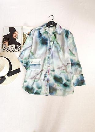 Сорочка оверсайз zara