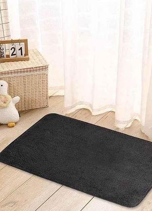 Килимок для ванної кімнати 60*90см антрацид тм mallory home