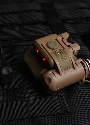 Тактичний ліхтар на каску wadsn gen 2 койот