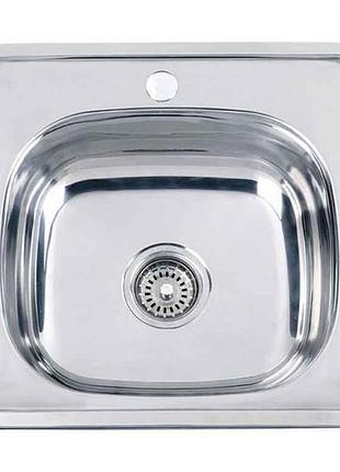 Мойка врезная 480x480x160мм z4848-06-160d (decor) тм zerix