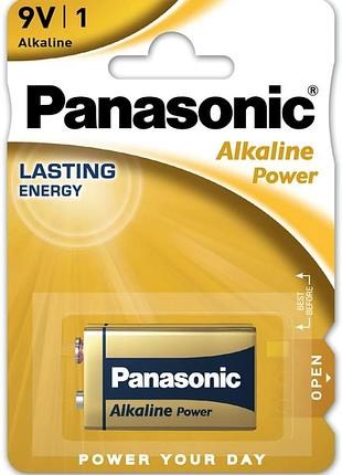 Батарейка panasonic alkaline power лужна 6lf22