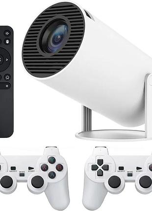 Проектор з 2 джойстиками та пультом, wifi, bluetooth, m300 max
