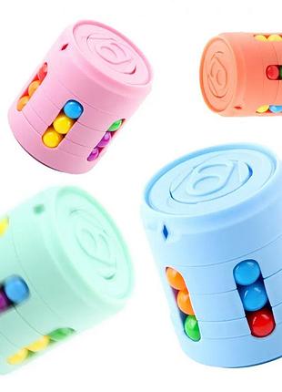 Головоломка антистрес для дітей cans spinner cube (dd1808-25), колір мікс