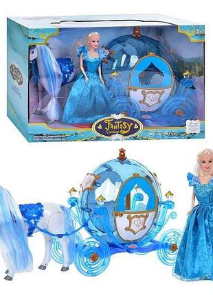 Карета с куклой 287a тм metr