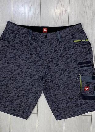 Чоловічі карго шорти engelbert strauss pixel cordura fabric size 2-3xl  (eu 62 uk/us 46) 4