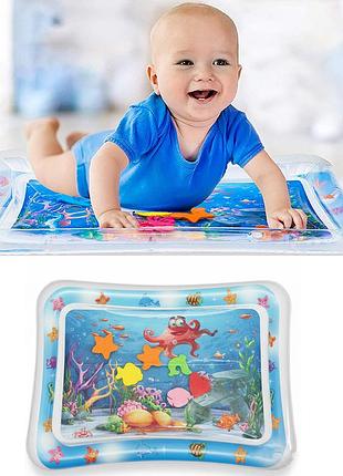 Игровой водяной коврик для детей, 68х50см