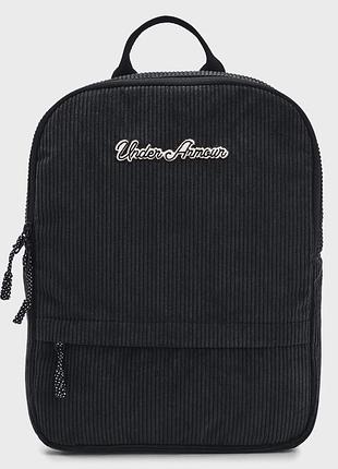 Рюкзак ua loudon corduroy sm bp 10l черный жин 25x35,5x10 см 1384676-001