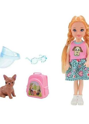 Лялька 14см блондинка арт.8822-27 мал. аксесуари-сюрпризи тм 7toys