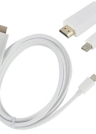 Конвертер з mini displayport (тато) на hdmi (тато) 1,8 м