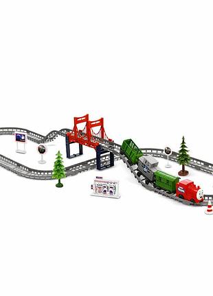 Игровой рождественский поезд от батареек, 9263-5c