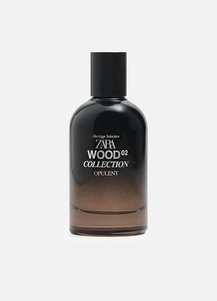 Парфумована вода для чоловіків zara wood collection 02: opulent edp, 100 мл (індивідуальне упакування)