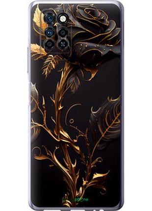 Чехол на infinix note 10 pro роза 3 "5552u-2709-2448"