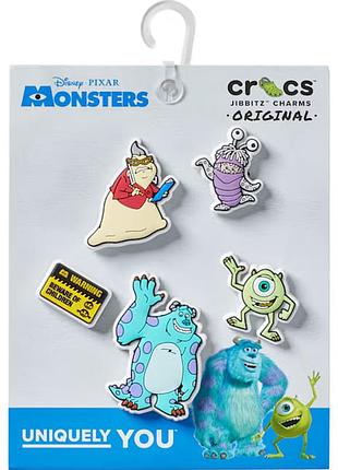 Набор джибитсов crocs jibbitz monsters, 100% оригинал
