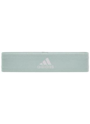 Эспандер петля adidas resistance band light зеленый уни 70х7,6х0,5 adtb-10703gn