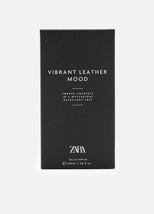 Парфумована вода для чоловіківzara vibrant leather mood 100 мл (індивідуальне упакування)