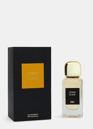 Парфумована вода для жінок zara citrine flame 100 мл індивідуальне упакування
