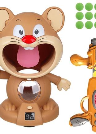 Интерактивный тир "мышонок" joy acousto-optic hamster 1970a