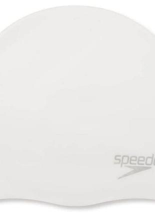 Шапочка для плавання спеедо оригінал speedo plain moulded silicone 8-7098417614