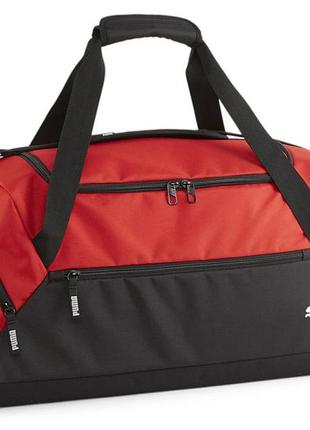 Чоловіча / жіноча сумка спортивна пума оригінал puma teamgoal teambag 55l червоний уні 29x65x32 см 090233-03