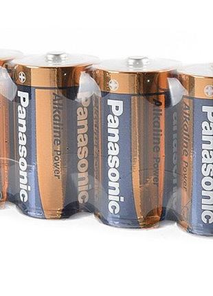 Батарейка panasonic lr20/4sh alkaline power 1x4 шт.