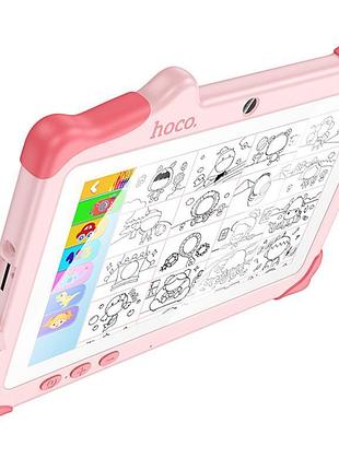 Дитячий планшет hoco hi16 7'' pink 3